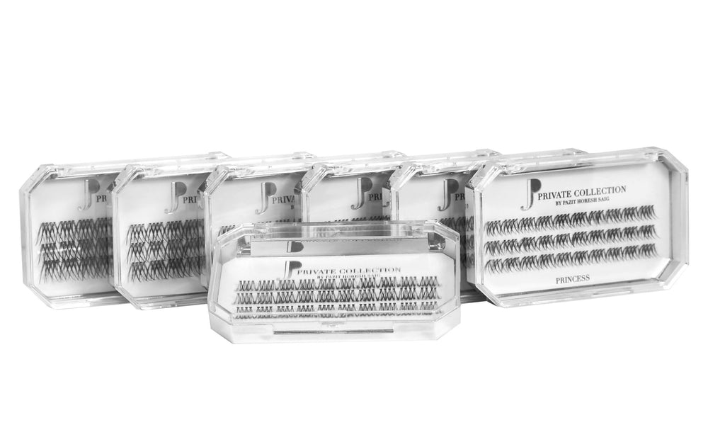 PRINCESS individual lashes bundle (7pcs) - D Curl